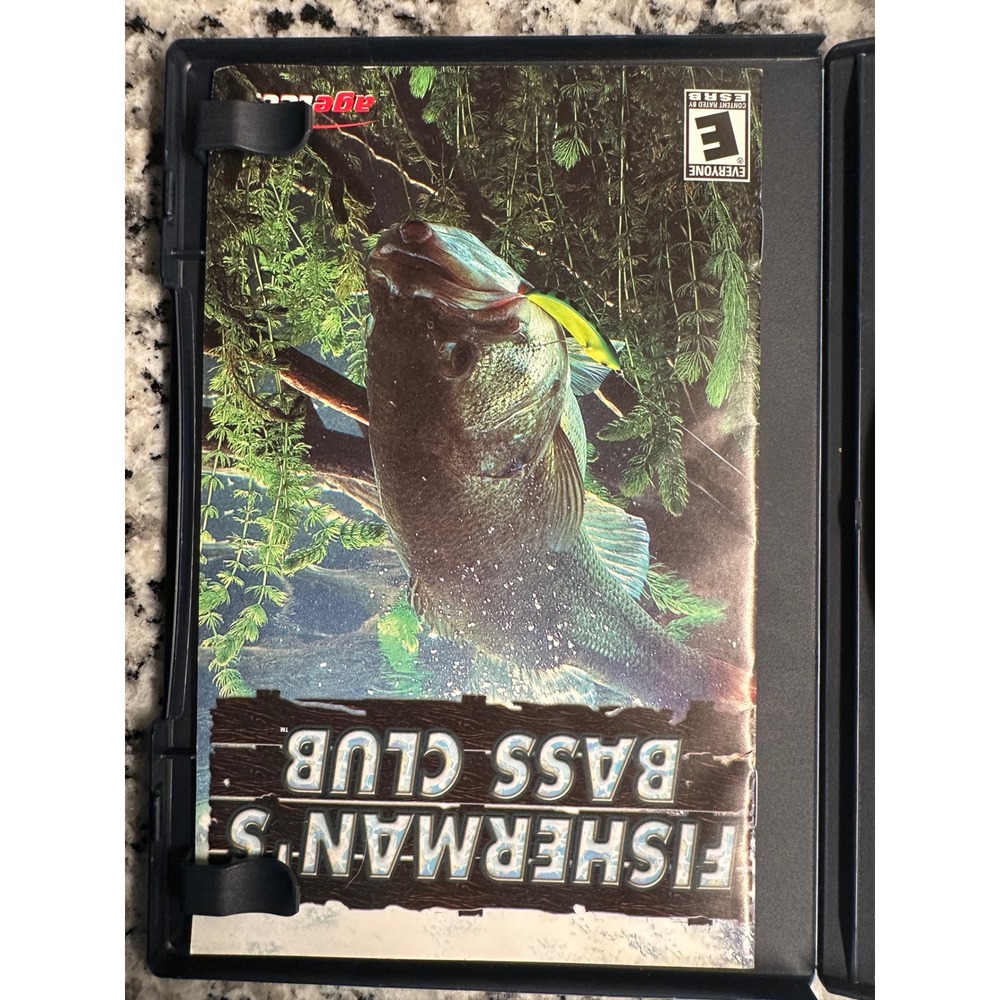 Fishermans Bass Club PlayStation 2 PS2 Video Game NTSC U C Complete - Picture 2 of 4